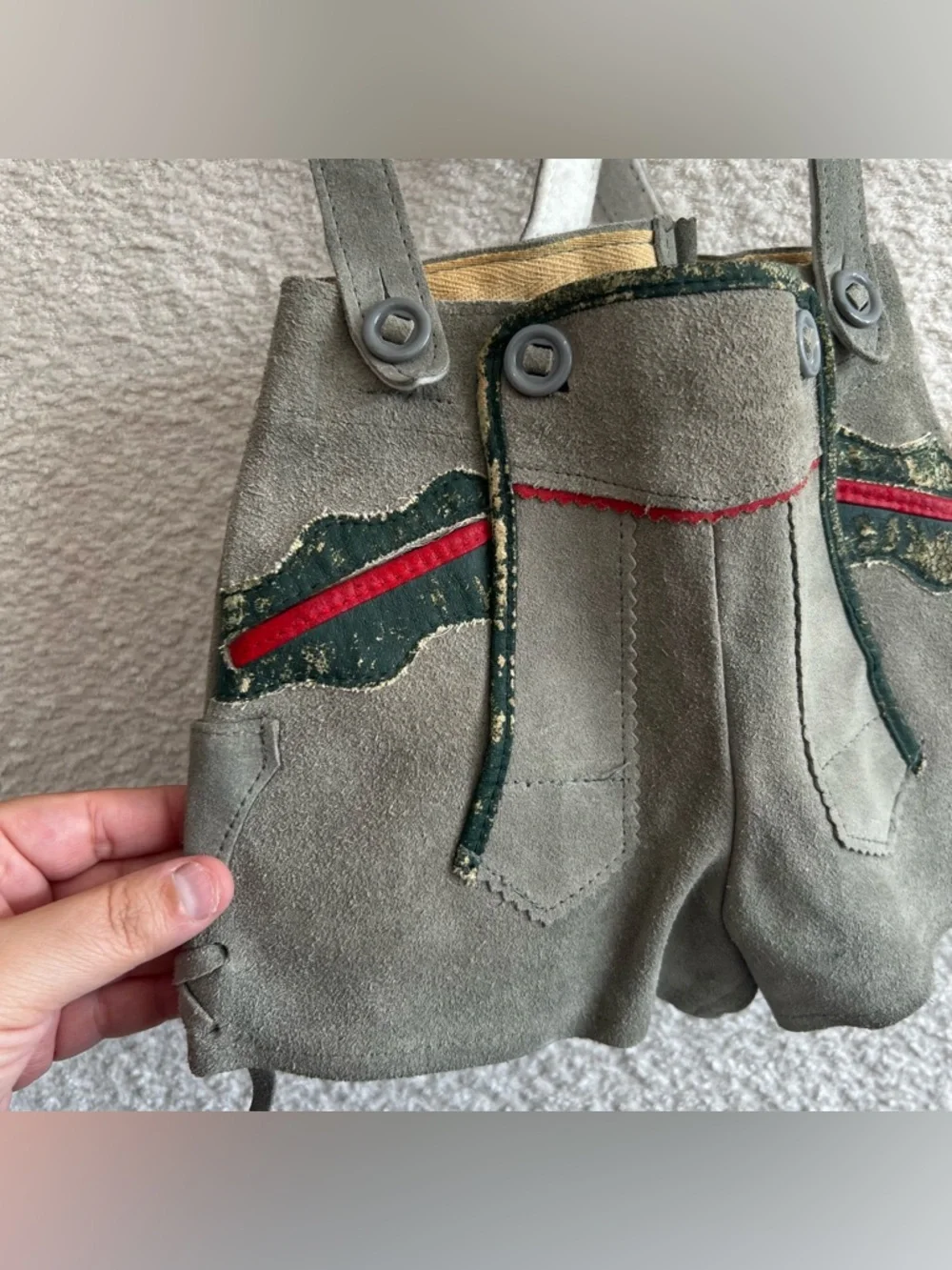 Karl Klüber NWT Infant Authentic Vintage German Lederhosen Size‎ 6-9 Months